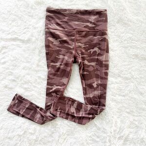 ATHLETA Purple Camo Leggings